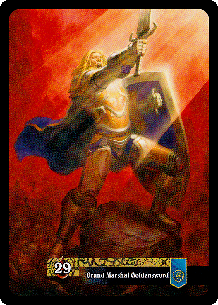 Grand Marshal Goldensword 背面